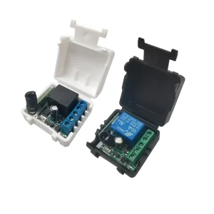 433MHz DC 6V 12V 24V 30V Electric Control Lock ABS Wireless Remote Control Switch 10A Relay Receiver Module Automatic Function
