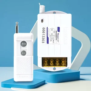 433MHz NFC Smart Home Wireless Remote Control Switch 40A 220V IP11 for Water Pumps with 1km Range