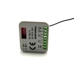 433MHz Universal Wireless Remote Control Switch 2 Channel Receiver Switch and RF 433 MHz 4 Keys Remote Control