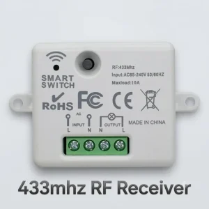 433Mhz Universal Wireless Remote Control Switch 110V 220V 10A Relay Mini Receiver Remote Control for Home Led Light Lamp