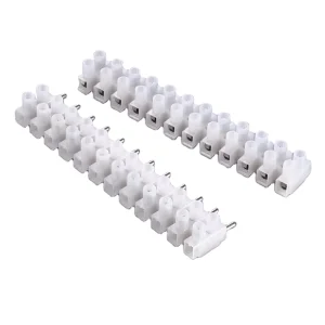 450V 6A Brass Connector Male Female PA66 Terminal Block Nylon Housing 0.75-2.5mm² Wire Range 2P 3P 4P 6P 10P for Power