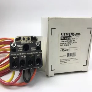 49SAS01 Selector Switch Kit Handoffauto for Size 06