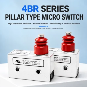 4BR Hermetically Sealed Micro Limit Switch IP67 Durable Mold Specific for CNC Mold Equipment Harsh Immediate Stock