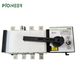 4P 100A 630A Three Phase Dual Power Auto Transfer Switch PC