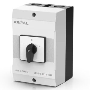 4P 3phase 230 440V IP65 Waterproof Selector Switch IEC Standard