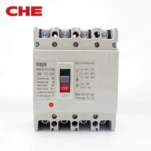 4P AC Low Voltage 100A Molded Case Circuit Breaker Air Switch Short Circuit and Overload Protection MCCB