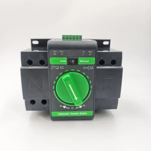 4P ATS Automatic Transfer Switch (PC Class) Manual/Automatic 2 Input 1 Output Electrical Selector Switches AC Rotary Switches