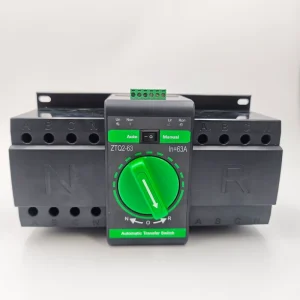 4P ATS PC Class Automatic Transfer Switch Electrical Selector Switches AC 400V Auto or Manual 2 Input 1 Output