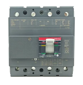 4P250 250A 36KA Breaking SACE STmax XT3 Series Moulded Case Circuit Breaker