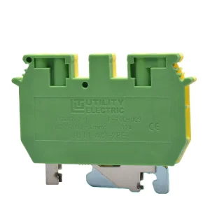 4mm2 Earth Terminal Block Two-in-Two-out screw universal wiring terminal grounding terminal Jut1-4/2-2PE