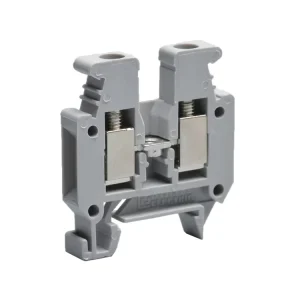 4mm2 Space Saving Copper Miniature Terminal Block Screw Type Din Rail Terminal Blocks JUT1 4E