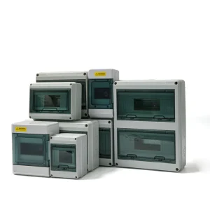 5-24 Way Industrial Modular ABS Waterproof IP65 Enclosure Box Various Models Solar Power Distribution Equipment for Various