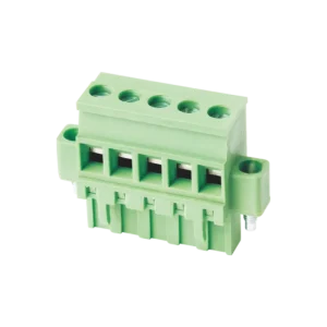 5.0 5.08mm Pitch Screw Female Connector Vertical Terminal Block with Flange Terminal Blocks