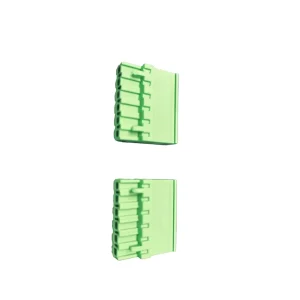 5.08mm 6pin Wire Harness Green Color Electrical Terminal Block Composite PCB Pitch Screw Connector Made of Brass Material