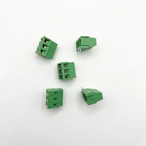 5.0MM 3PIN Green Terminal Connector KF128R-5.0-3PIN Bent Pin Free Combination Splicable PCB Terminal Connector