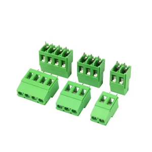 5.0mm Pitch Terminal Connector 24-12AWG 300V 20A Screw Type PCB Terminal Blocks KF129V 5.0 2PIN 3PIN