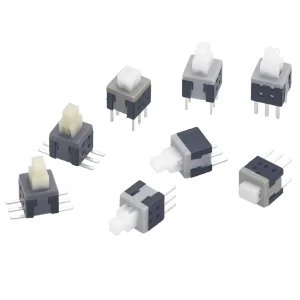 5.8*5.8 7*7 8*8 8.5*8.5mm Self Locking Push Tactile Power Micro Switch 6 Pin Button Switches