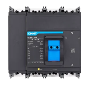 50/60Hz Moulded Case Circuit Breaker MCCB Adjustable Thermal Magnetic Trip 3 Pole 4 Pole for Factory Distribution Box
