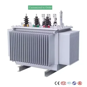 500kVA 1000kVA 6kV 11kV 20kV Three Phase Oil Immersed 400V 415V Output Disc Coil Model Distribution Electric Power Transformer