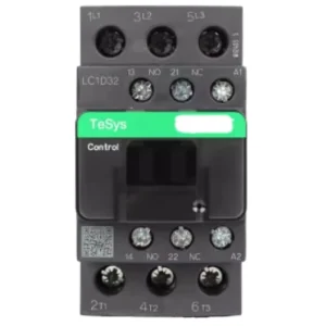 50A AC Contactor 220V 50Hz Black Magnetic Contact for Industrial Equipment Telemecanique Type