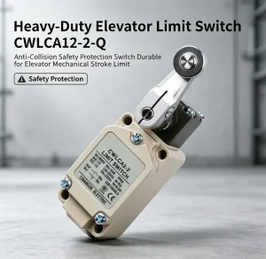 5A 250VAC Vertical Safety Limit Switch Double Circuit Type Elevator Spare Parts with CE