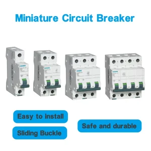 5SL Series Miniature Circuit Breaker 5SL6502 7CC 230V 6kA Breaking Capacity BCD Curve C Made in Germany
