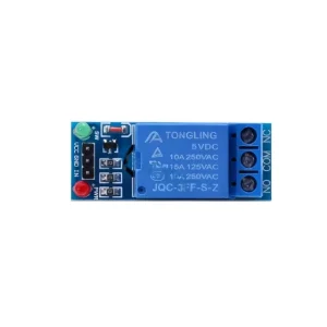 5V 1-Channel DIN Rail Mountable Relay Module Low Level Trigger Optocoupler Isolation Switch Board AC/DC 250V/10A Load Control
