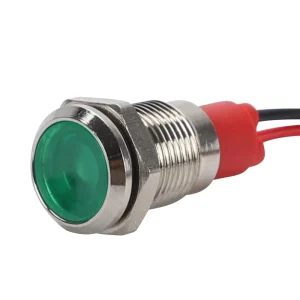 6 8 10 12mm Metal Indicator Light LED Indicator Light Waterproof Equipment Signal Light Tri Color Metal Signal Indicator Light
