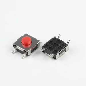 6.2×6.2×3.1mm 4 Pin SMD Tactile Switch 30mA Silicone Push Button Micro Tact Silicone