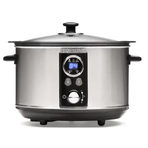 6.5L Multifunction Slow Cooker Stainless Steel Programmable Digital Display Slow Cooker