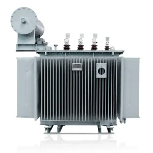 6000V 400V3 Phase Oil Immersed Transformer 6% Impedance ONAN Cooling CE ISO9001 Copper Winding Dyn11 Distribution Transformer