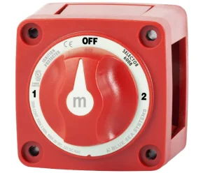 6008 M Series 300A 32V Rotary Selector 3 Position Battery Disconnector Switch for RV Car Marine