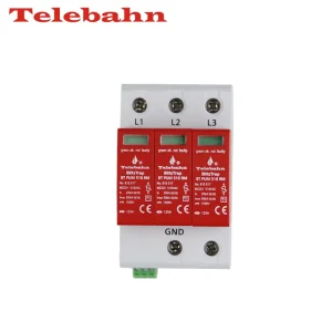 600V 3 Phase Wye 3W+G Surge Protection Devices 50/60 Hz Surge Protector SPD 20-50kA Surge Suppressor for AC