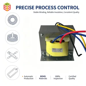 60Hz All Aluminum Enameled Wire Low Frequency Single Phase Transformer 360VA Dry Type EI133*60 120V to 27V 147V Transformer