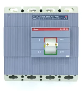 630A 35KA 8kV 50/60Hz Isomax S6 Thermal-Magnetic Trip Unit AC690V Molded Case Circuit Breaker