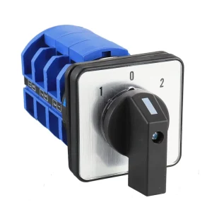63A 3 Position 1-0-2 690V SZW26-63 Universal 3 Phase Selector Latching Control Rotary Changeover Cam Switch with 12 Terminals