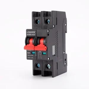 63A 6ka Safety Miniature Circuit Breakers 1000V DC Type Photovoltaic Copper