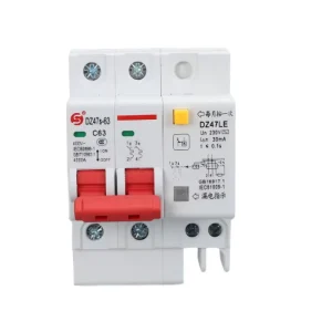 63A Rail Type Circuit Breaker Small Residual Current Circuit Breaker Low Voltage Miniature Circuit Breaker