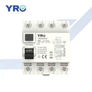 63A Type B RCD Circuit Breakers RCCB RCD Residual Current Device for Electrical Equipment EV Charger Solar Panel