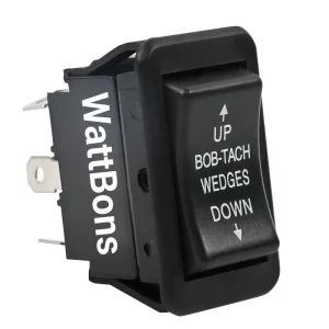 6676732 Power Bobtach Switch 3 Pin Up Down Momentary Switch for Bobcat Skid Steer Loader Compact Track Loader All Wheel Loader