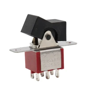 6A 250V 6 Pins ON OFF ON DPDT MINI Toggle Switch