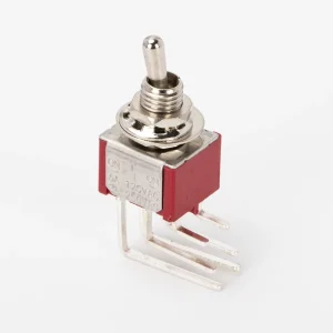 6MM DPDT Toggle Switch ON ON 6 Pin Small Toggle Switch PCB Mount Right Angle Toggle Switch 2 Gang for Automotive Motorcycle