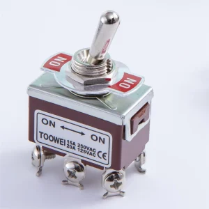 6PINS 2-position 15A 20A ON ON Toggle Switch for Automobile