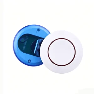 6V 433MHz Wireless Remote Control 1 Button Round Remote Control Switch EV1527 Chip Learning Type