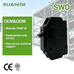 6kA 1Pole AC MCB Plug in Home Miniature Circuit Breakers 40 60A 6Ka Air 120 240V Low Voltage MCB Circuit Breakers with CE TISI