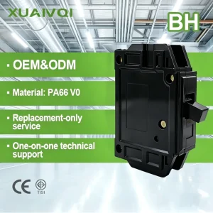 6kA Plug-in Miniature Circuit Breaker 110V Household Air Switch Smart MCB Electrical Circuit Breaker for Distribution Box