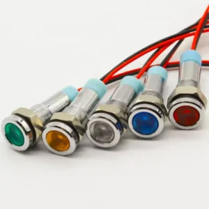 6mm LED Indicator Light 6V 12V 24V 220V