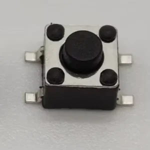 6×6 Micro Panel PCB SMD Momentary Tact Switch Mini 4 Pin On-Off Reset Push Button Tactile Switch Designed for Remote Control