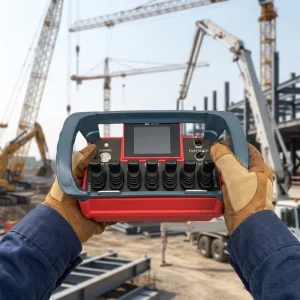 7-Channels DC 12-24V IP67 433MHz Industrial Remote Control for Aerial Work Platform