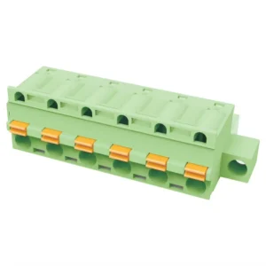 7.5mm/7.62mm Pluggable Terminal Block Connector with Screw Female Plug 7.5/7.62mm Spring Terminal Connector With Flange